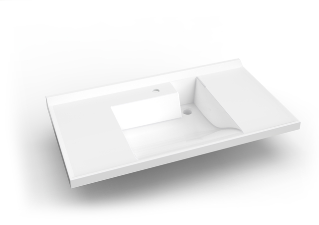 الاكريليك سطح الحمام الصلب الغرور